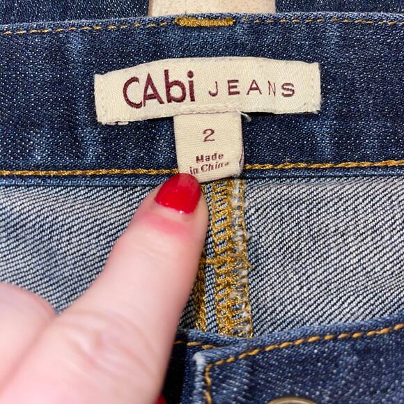 CAbi #175 Brando Denim Dark Wash Jeans 2 - Picture 4 of 7